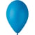 10 Ballons Bleu Mat Ø30cm