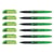 Surligneur effaçable - PILOT - FriXion Light - Vert - Pointe 3,8 mm - Lot de 6