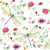 4 serviettes en papier découpage collage 33 cm LIBELLULE FLEUR EYE OSS 103