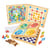 Coffret jeux de société en bois 50 règles - malette multi jeux classiques, traditionnels - JEUJURA
