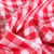 Tissu Rayures Grands carreaux 10 mm Rouge
