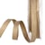 Bobine 15m Ruban chevron métal Beige