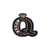 Ecusson thermocollant lettre royale Q Queen 6cm