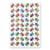 Stickers époxy pailletés abeilles 1,1 x 1,3 cm 54 pièces