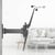 Support mural TV inclinable pivotant HAMA - Métal - 00220832 - Noir - 32-65 pouces