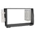 Adaptateur façade autoradio 2-DIN ACV Kia Venga 2009- noir