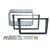 Adaptateur façade autoradio 2-DIN ACV - Noir - Opel Renault Trafic