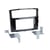 Adaptateur façade 2-DIN ACV Mitsubishi Pajero Shogun 2014- noir piano