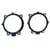 Adaptateur haut-parleur ACV Mercedes Sprinter Vito Viano - Noir - 130 mm