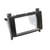 Adaptateur façade 2-DIN ACV Mercedes Classe A B Vito - Noir
