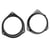 Adaptateur haut-parleurs voiture ACV Opel portes arrière jusquà 2012 130 mm