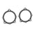 Adaptateur haut-parleur ACV BMW avant - 100 mm