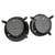 Adaptateur haut-parleur ACV Mercedes SLK avant - Noir - 165 mm