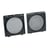 Adaptateur haut-parleur ACV VW Golf II Jetta - Portes avant grille - 130 mm