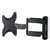 Support mural TV inclinable pivotant HAMA - Métal - Noir - 19-48 pouces 35 kg