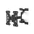 Support mural TV inclinable HAMA - Métal - Noir - 48 pouces 25 kg