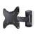 Support mural TV inclinable pivotable HAMA - Métal - Noir - 48 pouces 35 kg