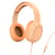 Casque supra-aural HAMA Fun C - USB-C - orange