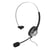 Micro-casque supra-auriculaire HAMA - Filaire jack 3,5 mm - Noir - Mono