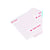 Feuille autocollante double-face, 20,5x30cm, épaisseur 0,07 mm