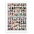 Affiche 50x70 cm - Legendary Action Movie Heroes - Olivier Bourdereau