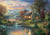 Puzzle 1000 pièces - Thomas Kinkade, Paradis Naturel - Schmidt Spiele