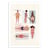 Affiche 30x40 cm - Beach goddess - Maja Tomljanovic