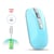 Souris Sans Fil Rechargeable Silencieuse Haute Résolution Pour Bureau Et Gaming Bleu YONIS