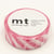 Masking Tape - Rayures magenta - 10 m x 15mm