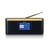 Radio Portable Noir/bambou - Lenco PDR-045BK