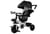 Tricycle PRO300 Noir Pour Enfants Trois Roues Avec Design Moderne