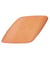 Carte de 2 boutons fantaisies rectangulaire Orange 34mm - Union Knopf Orange