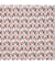 Tissu coton Payani de 150 cm de largeur Marsala/brique Multicolore vendu par 50 cm