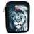 Trousse garnie No Fear Lion Laser 20 CM - 2 compartiments