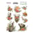 Planche de stickers couleur embelissement Fabrika Decoru FOREST LIFE 254