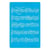 Pochoir plastique souple réutilisable 18,5 x 14,5 cm Fabrika Decoru PARTITION 094