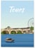 Affiche ville de Tours 5 | A3 : 29,7x42cm