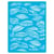 Pochoir plastique souple réutilisable 18,5 x 14,5 cm Fabrika Decoru FEUILLAGE 391