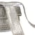Bobine galon paillettes 14,5m argent clair