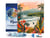 Diamond Painting Broderie Diamant Figured’Art 40x50cm toile tendue sur châssis en bois - diamants carrés - Plage tropicale