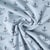 Tissu Jersey Coton Pailleté Ancres Bleu marine sur fond Bleu ciel