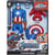 Figurine captain america 30 cm blast gear - avengers heros titan - hasbro - e7374