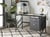 Bureau MDF Noir MORITON - Beliani