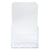Distributeur de prospectus 1 compartiment DL (10X21cm) - Cristal - x 10 - Exacompta