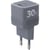 Force Power Chargeur UltraGaN USB-C Cube 30W Power Delivery Ultra Rapide Universelle Gris