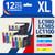 123CONSOMMABLES - LC1100 LC980 LC985 - cartouche compatible avec Brother DCP-195C DCP-585CW DCP-385C DCP-375CW MFC-990CW MFC-6490CW MFC-490CW MFC-5890CN MFC-J615W (pack de 12) - 123CONSOMMABLES