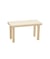 Table de poupée miniature en bois 12 x 6 x 6,5 cm Bois