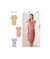 Patron Simplicity 9262 - Robe droite, décolleté V du 34 au 52 (FR)