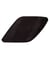 Carte de 2 boutons fantaisies rectangulaire Noir 34mm - Union Knopf Noir