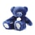 Ours Collection bleu nuit 37cm